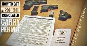 WI CCW Laws | How to Get Wisconsin Concealed Carry Permit