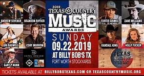 2019 Texas Country Music Awards!