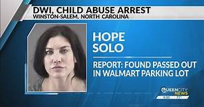 Soccer legend Hope Solo arrested on DWI, child abuse charges in NC