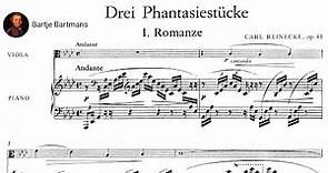 Carl Reinecke - 3 Fantasiestücke for Viola and Piano, Op. 43 (1857)