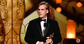 Aaron Sorkin Wins Adapted Screenplay for 'The Social Network' | 83rd Oscars (2011)