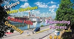Hike up Passau Hills to explore the 13th Century Fortress along the Danube River - Veste Oberhaus.