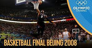 USA v Spain - Full Men's Basketball Final | Beijing 2008 Replays