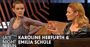 Karoline Herfurth & Emilia Schüle: Vom Druck schön sein zu müssen | Late Night Berlin | ProSieben