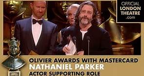 Nathaniel Parker wins Best Actor in a Supporting Role | Olivier Awards 2015 with Mastercard