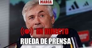Rueda de prensa en directo de Ancelotti y Lucas Vázquez | Marca