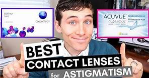 Best Contact Lenses for Astigmatism - Toric Contacts Review