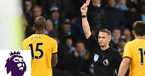 Willy Boly receives red card for sliding tackle against Man City | Premier League | NBC Sports