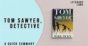 TOM SAWYER, DETECTIVE by Mark Twain | A Quick Summary
