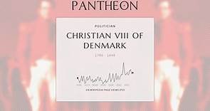 Christian VIII of Denmark Biography - King of Denmark from 1839 to 1848