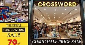 Crossword Bookstore Grand Comics & Graphic Novels Half Price Sale | Comic Book Hunting in Bangalore