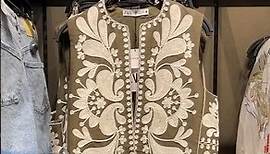 ZARA Summer 2023 New In Embroidered Vest