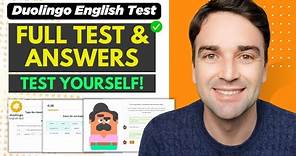 Full Duolingo English Test 5! Essential Practice