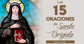 Las 15 oraciones de Santa Brígida