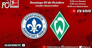 SV Darmstadt 98 VS Werder Bremen | BUNDESLIGA | Jornada 6