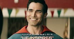 Tyler Hoechlin as Superman: He Inspires