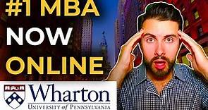 #1 Ranked MBA Program To Be Offered ONLINE | Wharton Online MBA