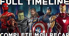 MCU Timeline 2022/2023 (Marvel Cinematic Universe Complete Story / Lore) - Full Recap!