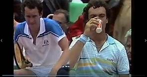 José Luis Clerc vs John McEnroe - Düsseldorf 1984