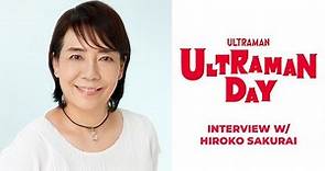 Interview w/ Ultraman Actress - HIROKO SAKURAI | ULTRAMAN DAY 2020
