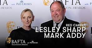 Lesley Sharp and Mark Addy talk The Full Monty reboot on the red carpet | BAFTA TV Awards 2023