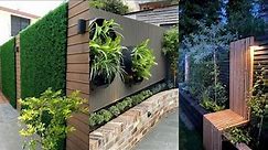 backyard fence decor outdoor living | diy backyard fence decorating ideas | Fence panels idea|part 8