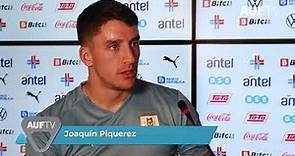 Entrevista a Joaquín Piquerez tras sus primeras horas en la selección mayor