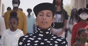 Alicia Keys sings Black National Anthem