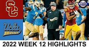 #7 USC vs #16 UCLA Highlights | College Football Week 12 | 2022 College Football Highlights