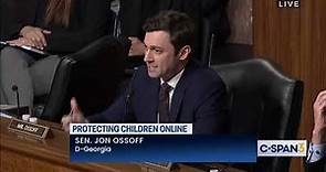 Sen. Ossoff Presses Mark Zuckerberg on Children’s Safety Online