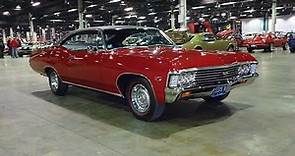 1967 Chevrolet Impala SS Super Sport in Red & 427 Engine Sound on My Car Story with Lou Costabile