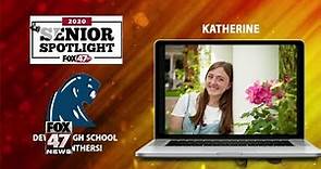 DeWitt High School Senior Spotlight - Katherine