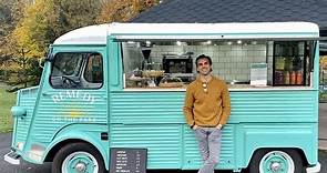 Former Corrie and Emmerdale star Jonathan Wrather now sells juices from a van