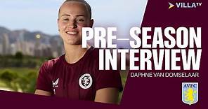 PRE-SEASON INTERVIEW | Daphne van Domselaar on pre-season preparations.