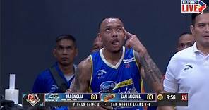 Abueva gets into a heated exchange with SMB’s head coach | PBA Season 48 Commissioner’s Cup