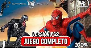 Spider-Man 3 (PS2) Gameplay Walkthrough (100% Longplay) Juego Completo en Español (4K)