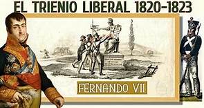 HISTORIA de ESPAÑA // El TRIENIO LIBERAL 1820 -1823 || Fernando VII.