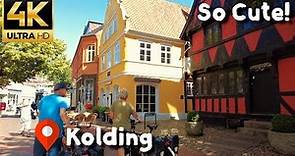 KOLDING, Denmark 🇩🇰 | 2022 | 4K·60p | Walk in the Cute and Hygge City