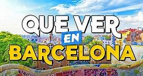 🧳️ TOP 10 Que Ver en Barcelona ✈️ Guía Turística Que Hacer en Barcelona