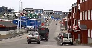 NUUK - the largest city of Greenland [HD]