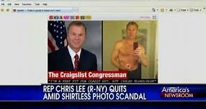 Rep. Chris Lee Resigns Amid Shirtless Photo Scandal