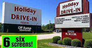 Awesome Park-like SIX SCREEN Drive-In Movie Theater Experience