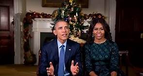 Obamas Send Holiday Greetings in Christmas Video