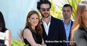 Jessica Chastain with Handsome Husband Gian Luca Passi de preposulo Lovely Album...How Cute??