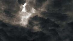 20 Cinematic Thunderstorm Lightning In Storm Dark Clouds In The Sky Before Rain | Premium Footage 4K