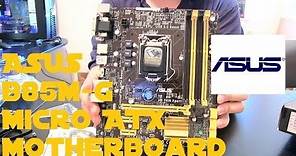 ASUS B85M-G micro ATX motherboard w/ benchmarks