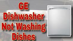 How to Fix GE Dishwasher Not Cleaning Dishes Correctly | Model PDWT380V00SS