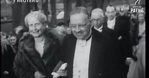 Prince Wilhelm of Prussia marries Baroness Weltheim (1952)