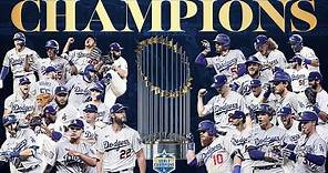 Los Angeles Dodgers 2020 World Series Champions Highlights