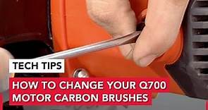 Sawblade.com shows How to Change Your Trajan Q700 Motor Brushes